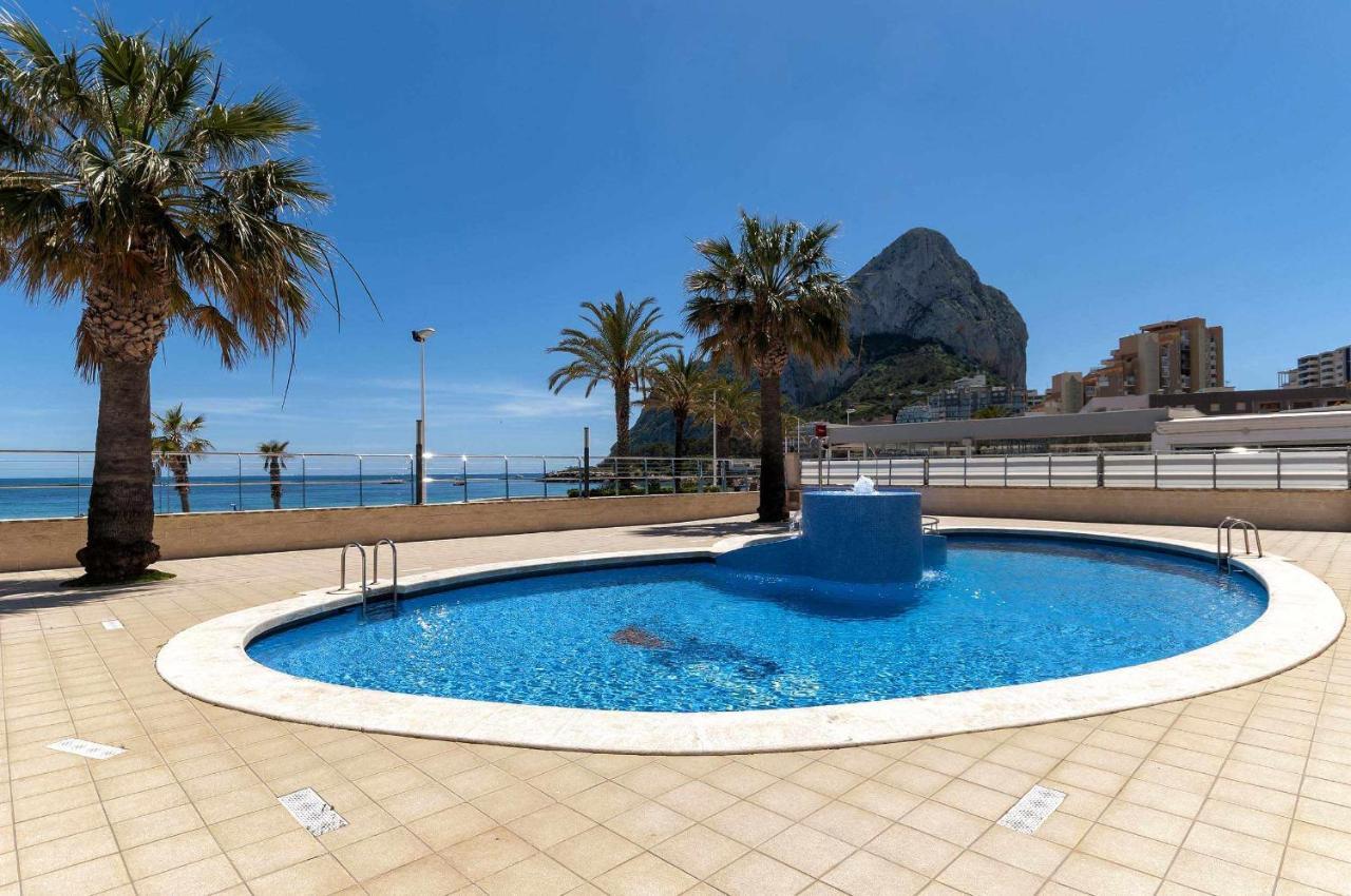 Nuevo Mexico Playa Vistas Al Mar 3 Habitaciones Piscina Y Garaje Calpe Bagian luar foto