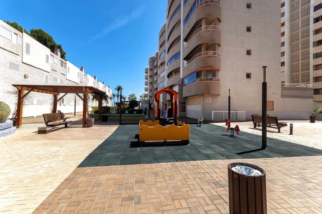 Nuevo Mexico Playa Vistas Al Mar 3 Habitaciones Piscina Y Garaje Calpe Bagian luar foto